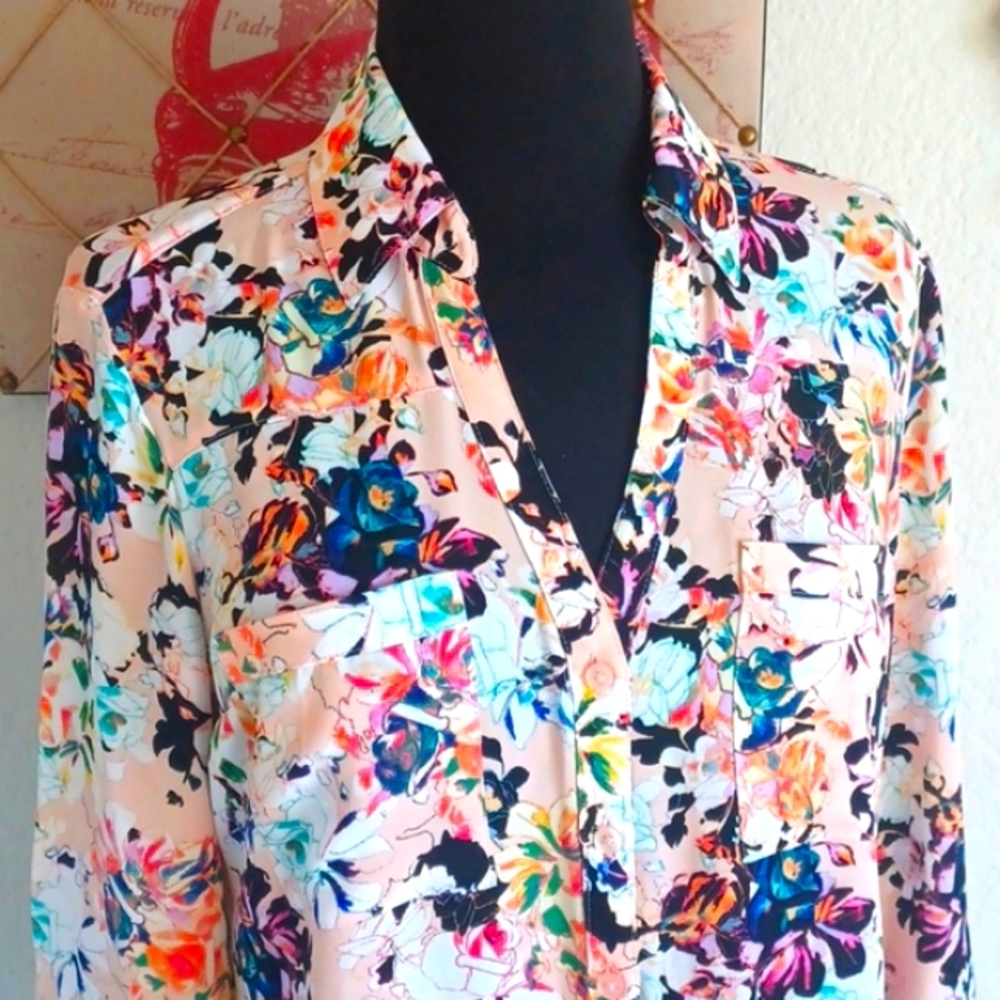 Express Floral Top
